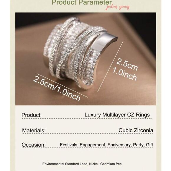 Fancy Diamond Ring - Picture 3 of 6